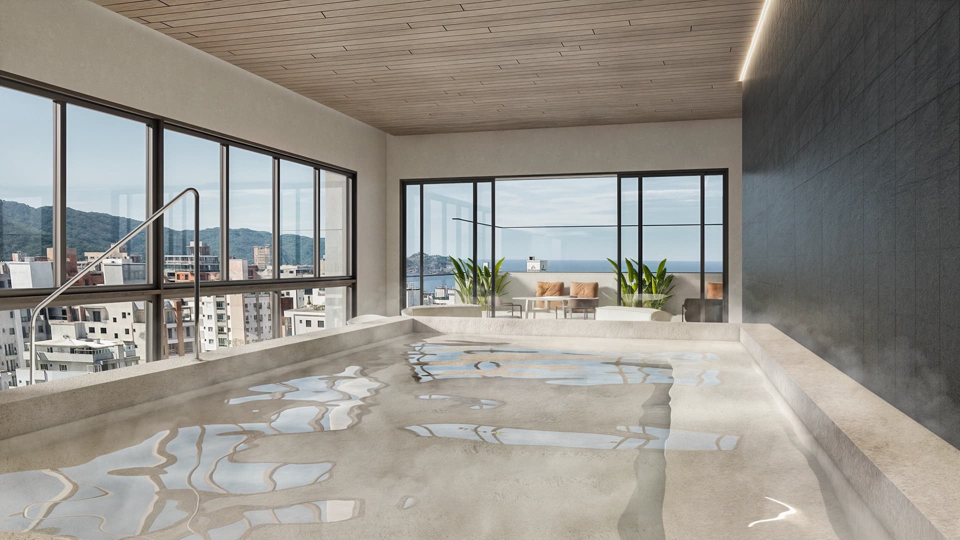 Piscina Interna Aquecida