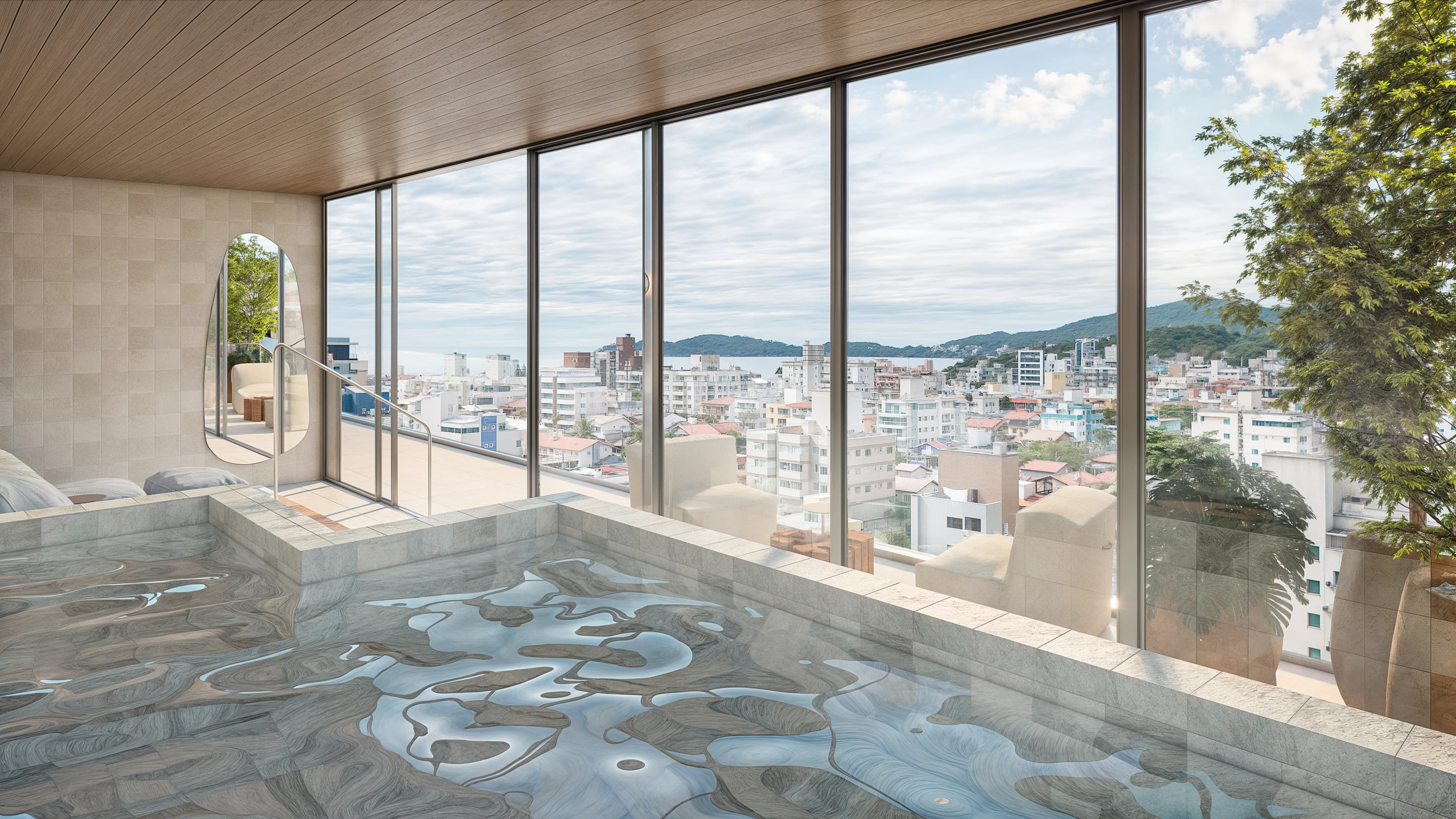 Piscina Interna Aquecida